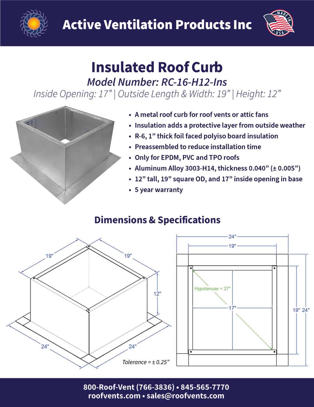 Specifications