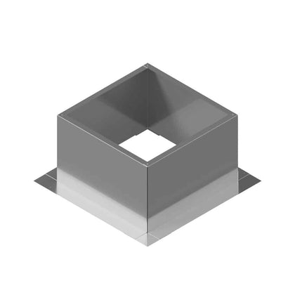 Square Roof Curb for 16" Diameter Vent | 12" high walls