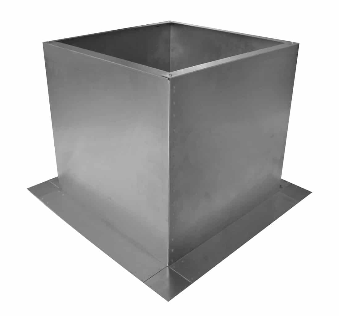 Model RC-16-H18 | Roof Curb for 16" Diameter Vent | 18" high walls