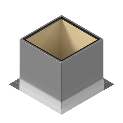 Insulated Square Roof Curb for 16" Diameter Vent | 18" high walls