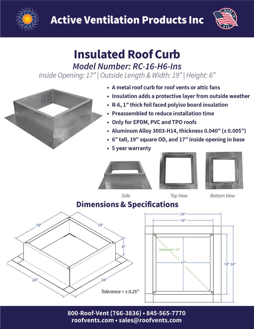 Specifications