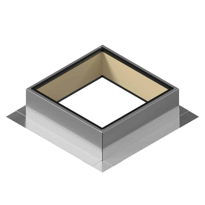 Insulated Square Roof Curb for 16" Diameter Vent | 6" high walls