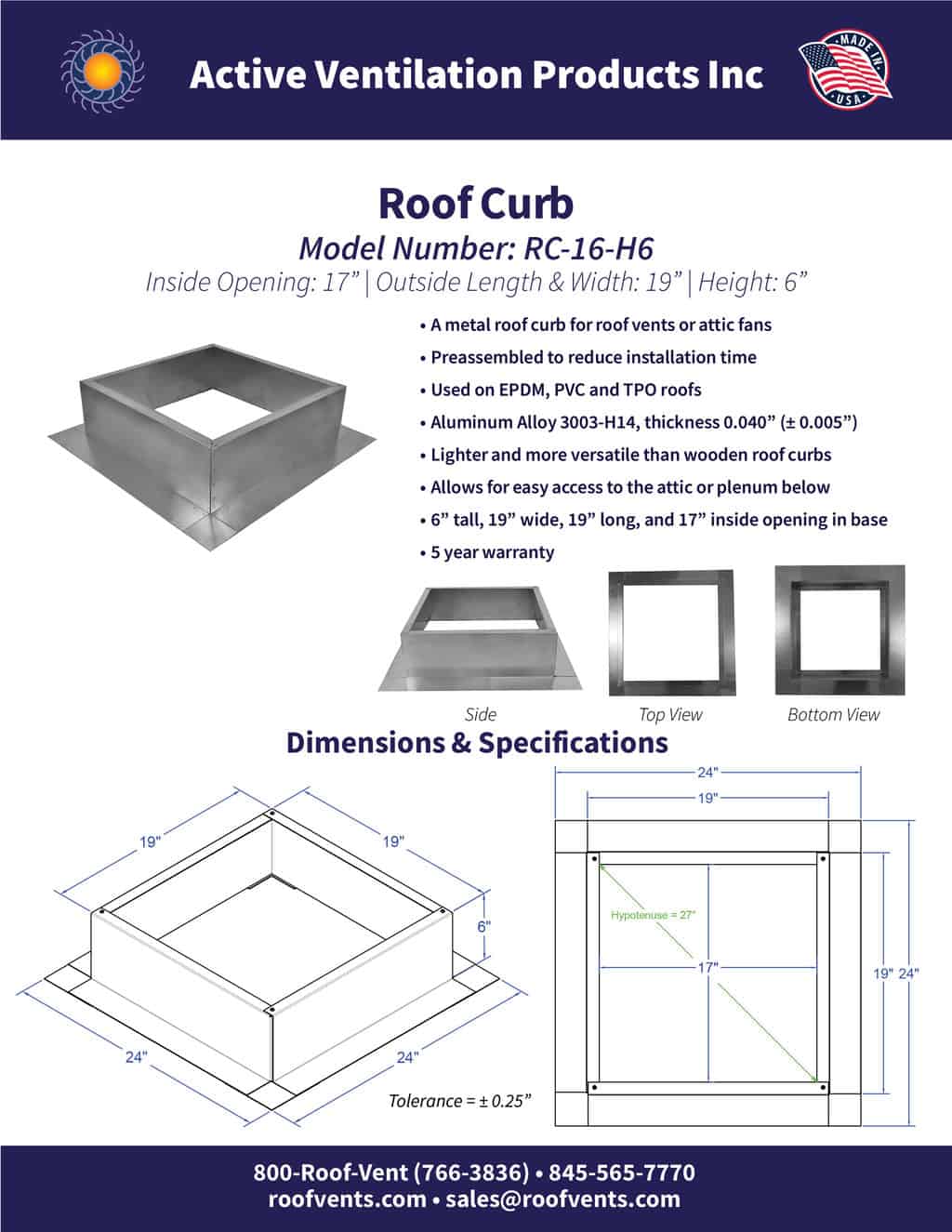 Specifications