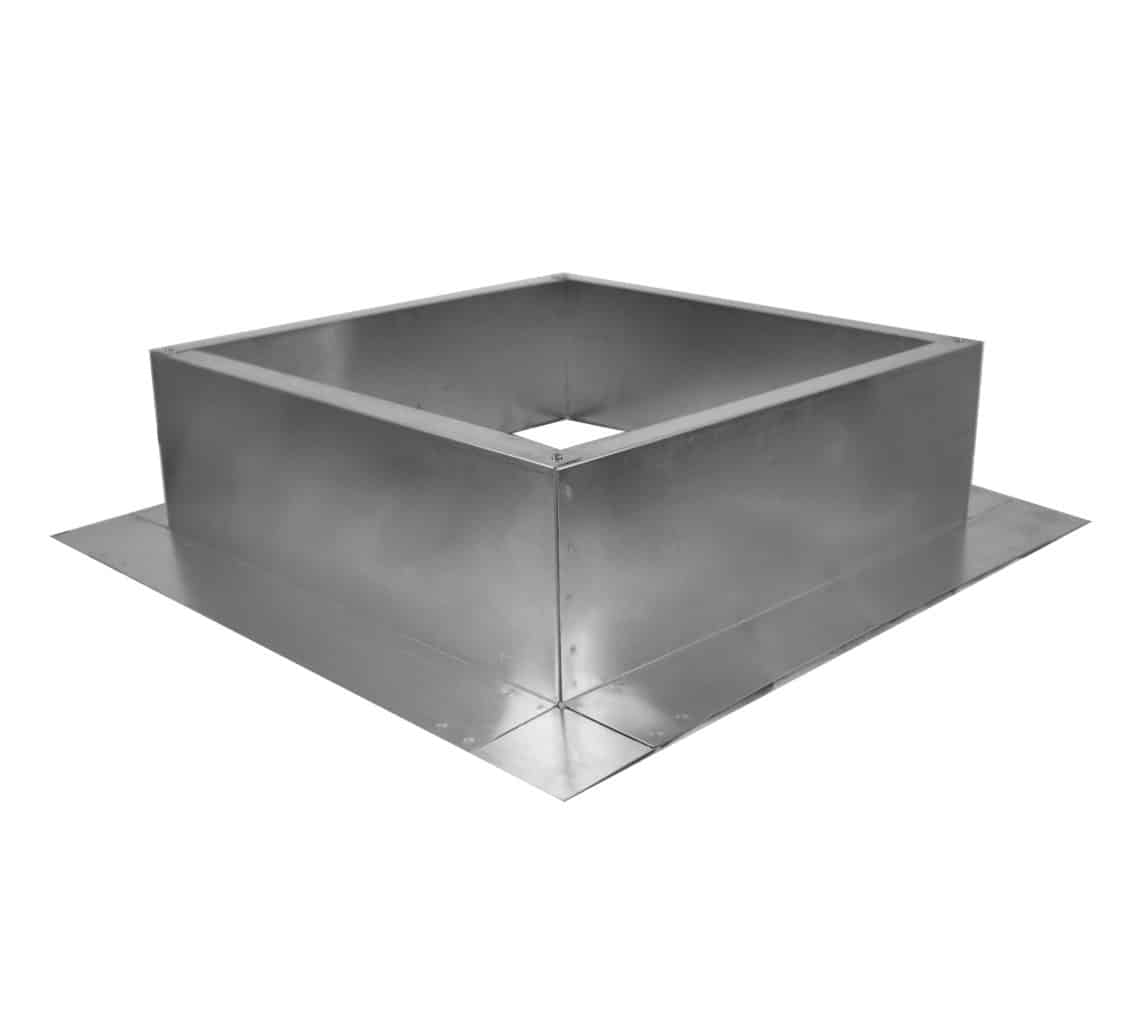 Model RC-16-H6 | Roof Curb for 16" Diameter Vent | 6" high walls