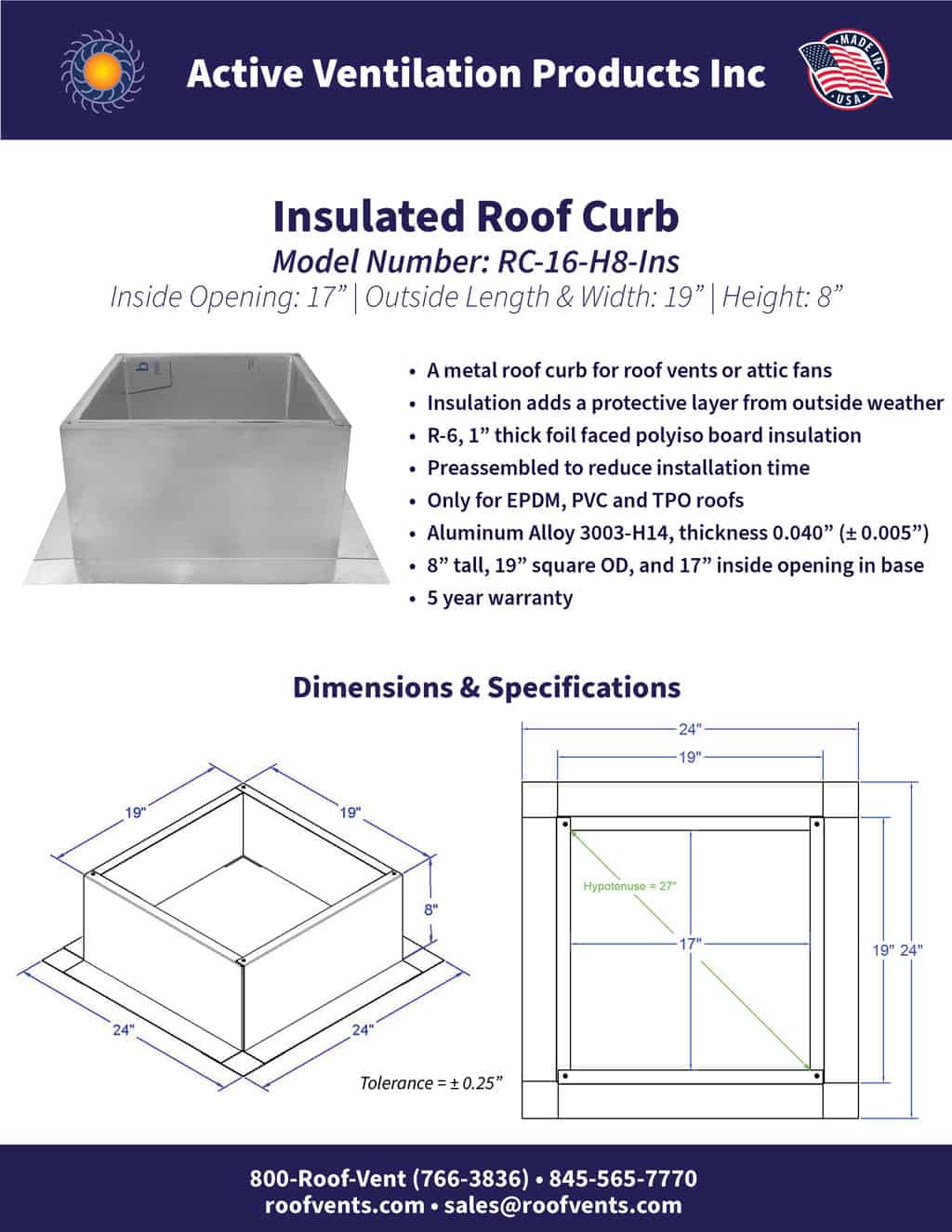 Specifications