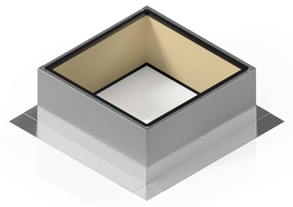 Insulated Square Roof Curb for 16" Diameter Vent | 8" high walls