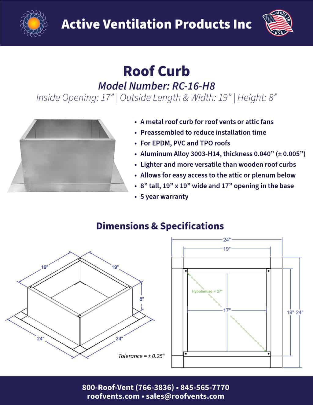 Specifications