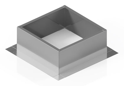 Square Roof Curb for 16" Diameter Vent | 8" high walls
