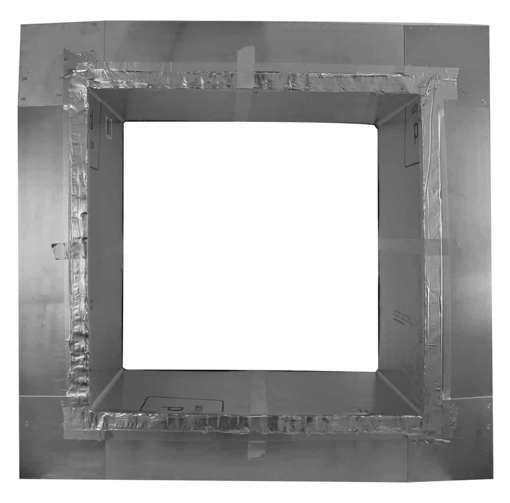 Model RC-18-H12-Ins | Roof Curb for 18" Diameter Vent | 12" high walls | Insulated Walls