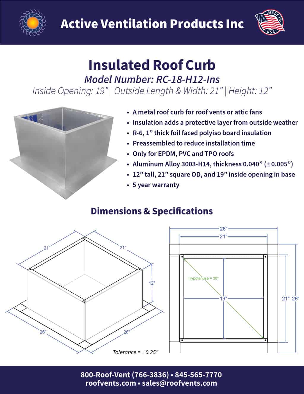 Specifications