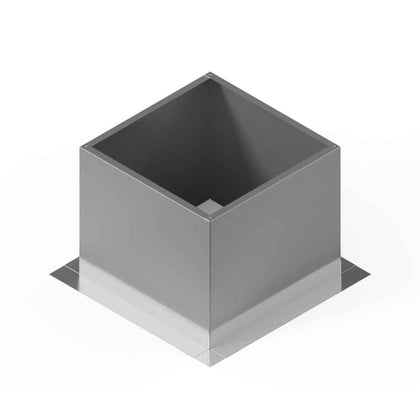 Square Roof Curb for 18" Diameter Vent | 18" high walls