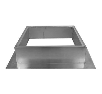 Model RC-18-H6-Ins |  Roof Curb for 18" Diameter Vent | 6" high walls | Insulated Walls