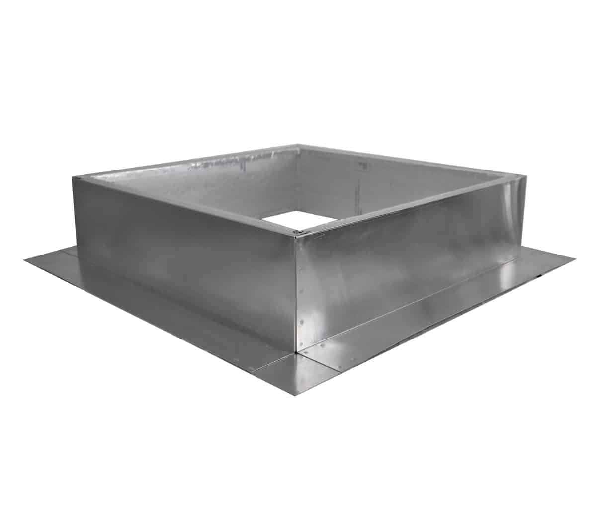 Model RC-18-H6-Ins |  Roof Curb for 18" Diameter Vent | 6" high walls | Insulated Walls