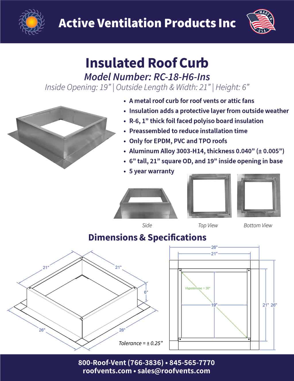 Specifications