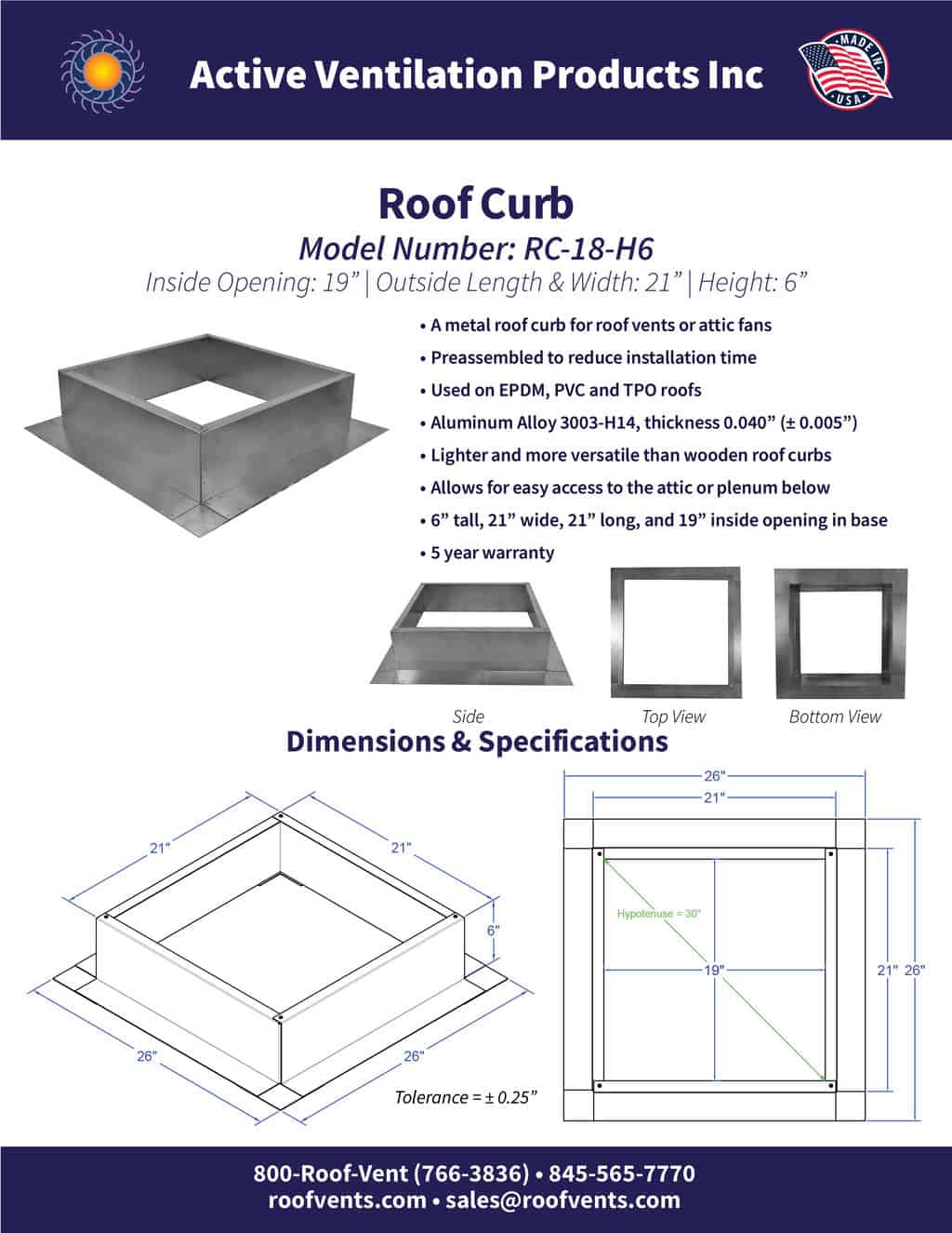 Specifications