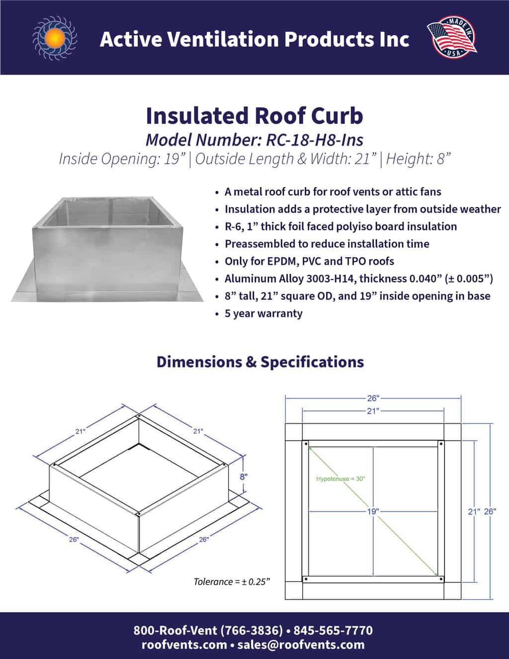 Specifications