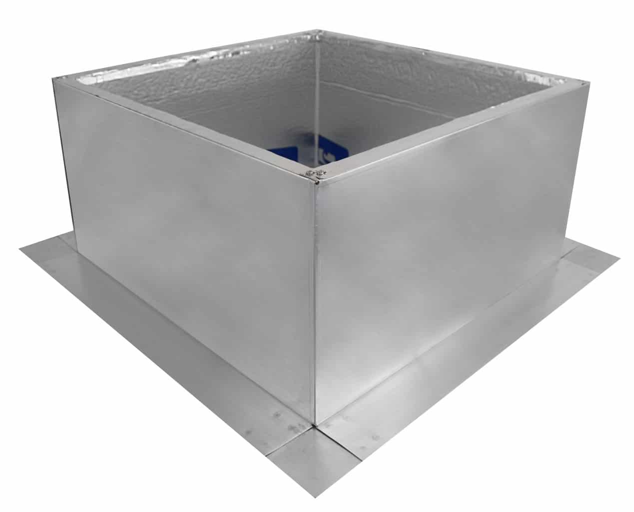 Model RC-20-H12-Ins |  Roof Curb for 20" Diameter Vent | 12" high walls | Insulated Walls