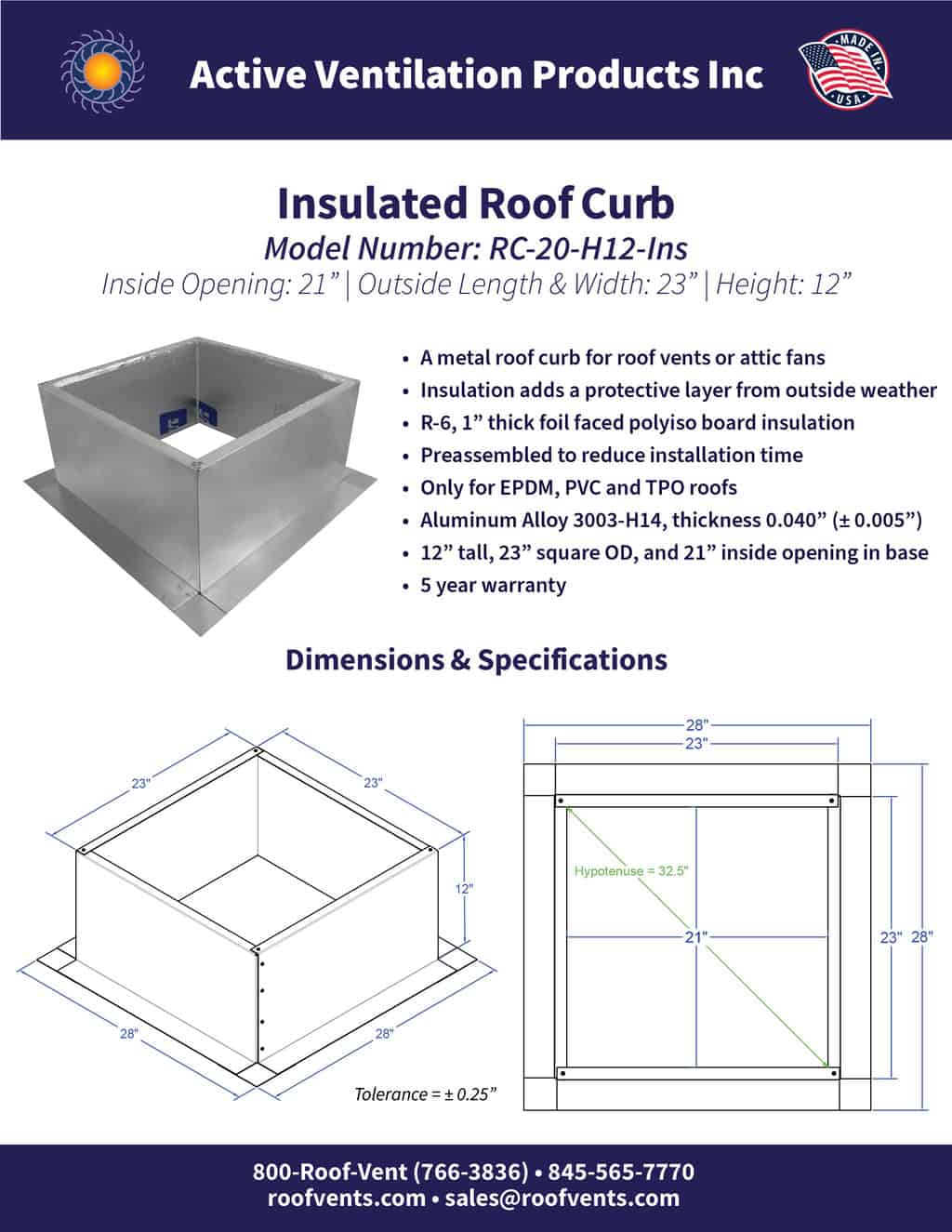 Specifications