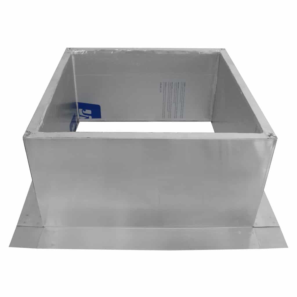 Model RC-20-H12-Ins |  Roof Curb for 20" Diameter Vent | 12" high walls | Insulated Walls