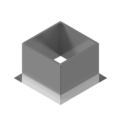 Square Roof Curb for 20" Diameter Vent | 18" high walls