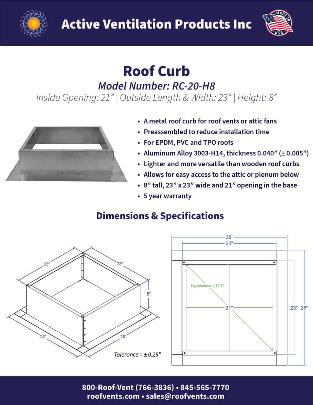 Specifications