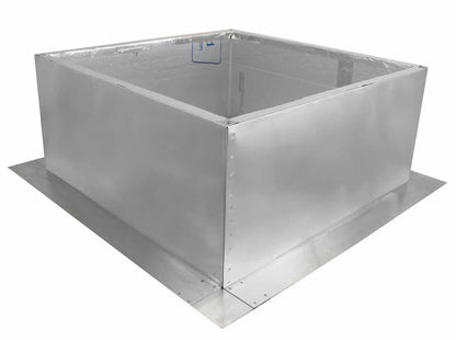 Model RC-24-H12-Ins |  Roof Curb for 24" Diameter Vent | 12" high walls | Insulated Walls