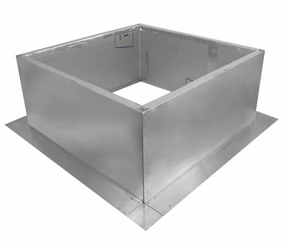 Model RC-24-H12-Ins |  Roof Curb for 24" Diameter Vent | 12" high walls | Insulated Walls