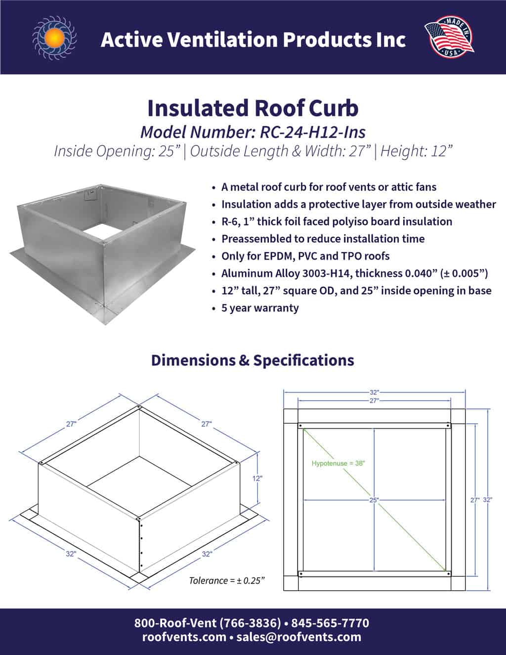 Specifications