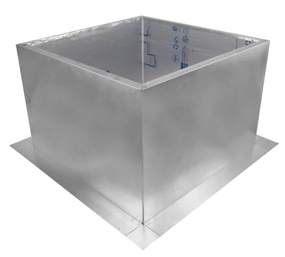 Model RC-24-H18-Ins |  Roof Curb for 24" Diameter Vent | 18" high walls | Insulated Walls