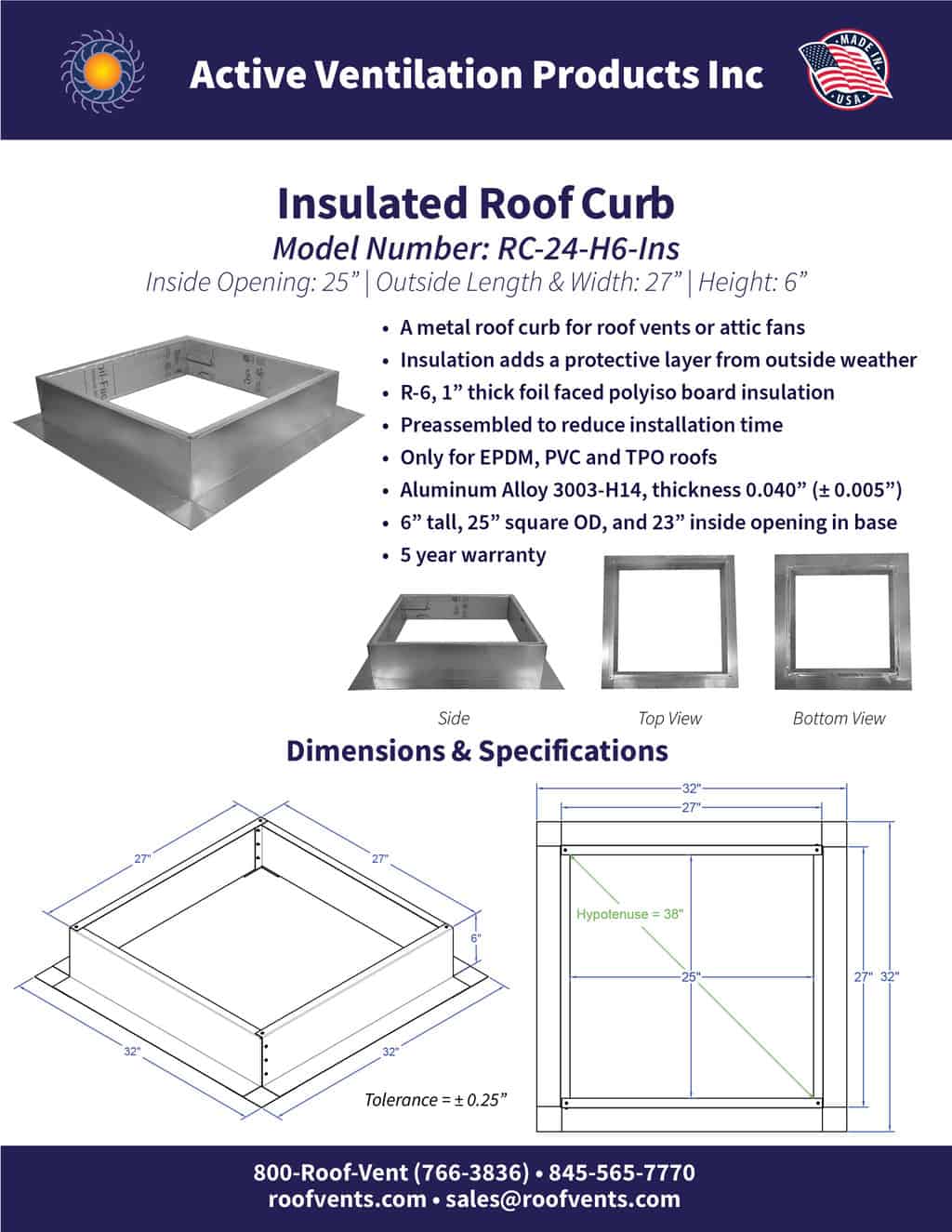 Specifications