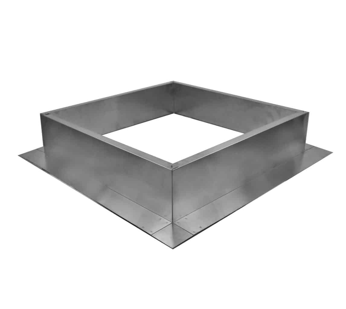 Model RC-24-H6 | Roof Curb for 24" Diameter Vent | 6" high walls