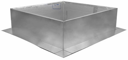 Model RC-24-H8-Ins |  Roof Curb for 24" Diameter Vent | 8" high walls | Insulated Walls