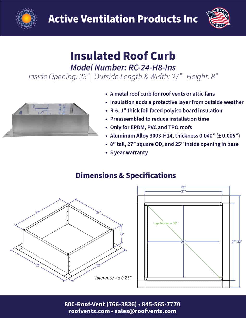 Specifications