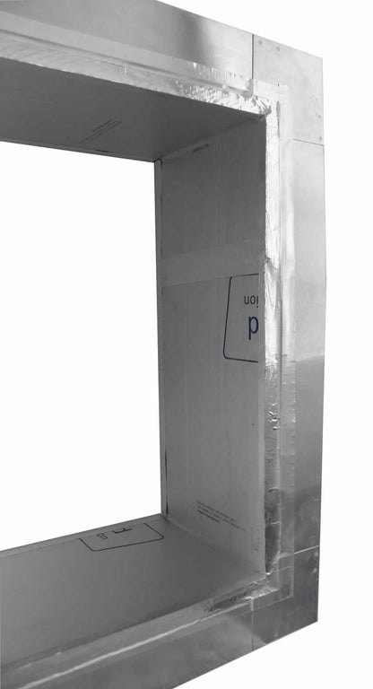 Model RC-24-H8-Ins |  Roof Curb for 24" Diameter Vent | 8" high walls | Insulated Walls