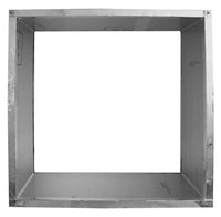 Insulated Square Roof Curb for 24" Diameter Vent | 8" high walls - Active Ventilation Products