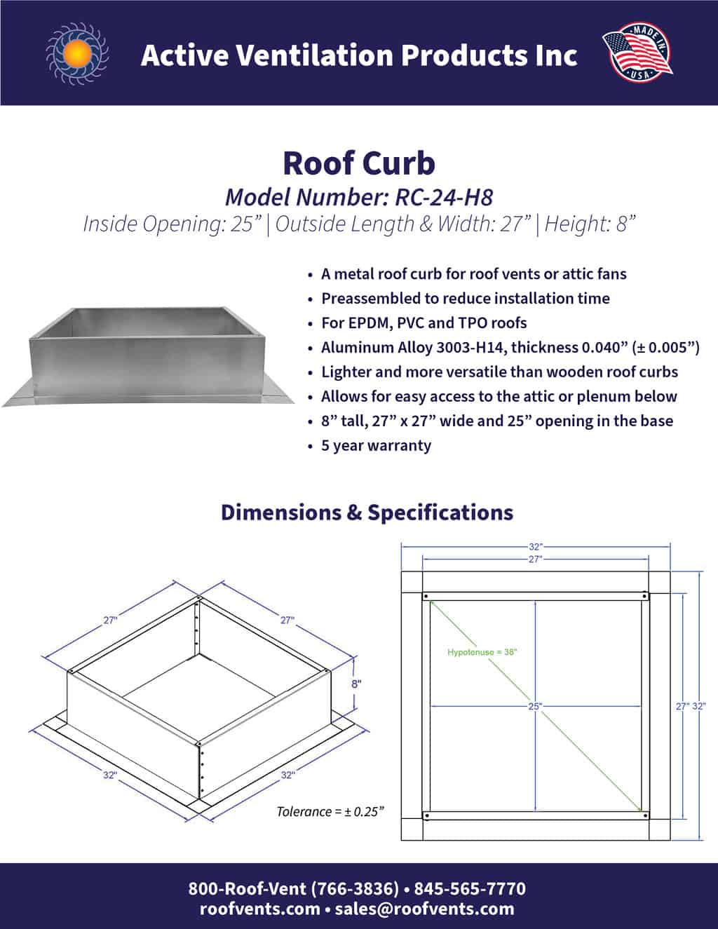 Specifications