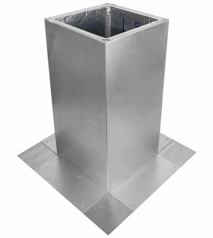 Model RC-3-H12-Ins |  Roof Curb for 3" Diameter Vent | 12" high walls | Insulated Walls