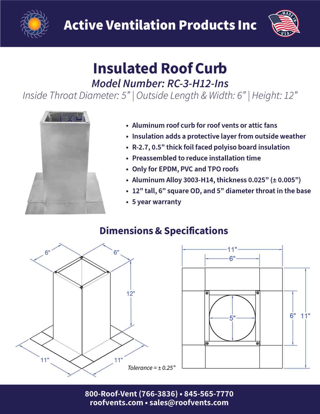 Specifications