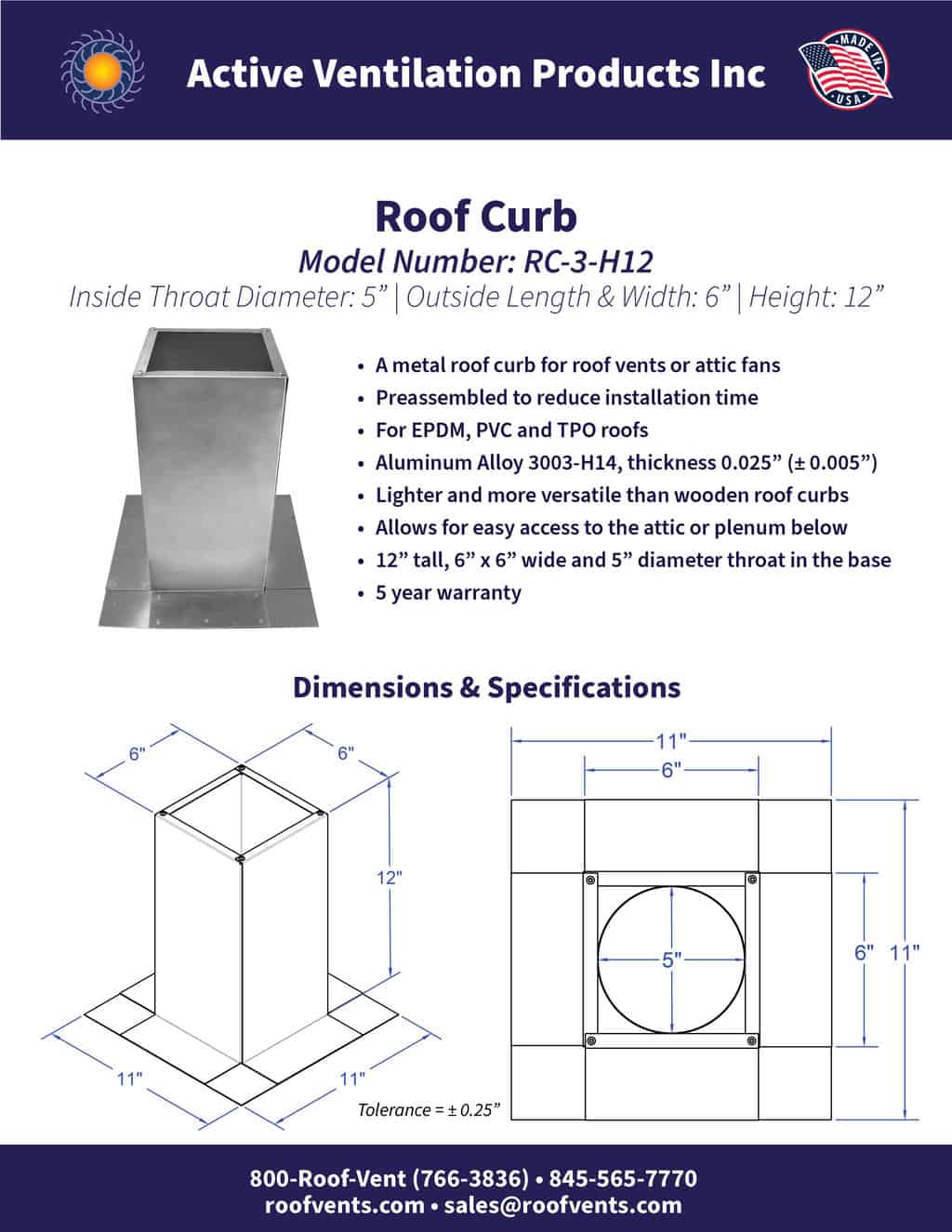 Specifications