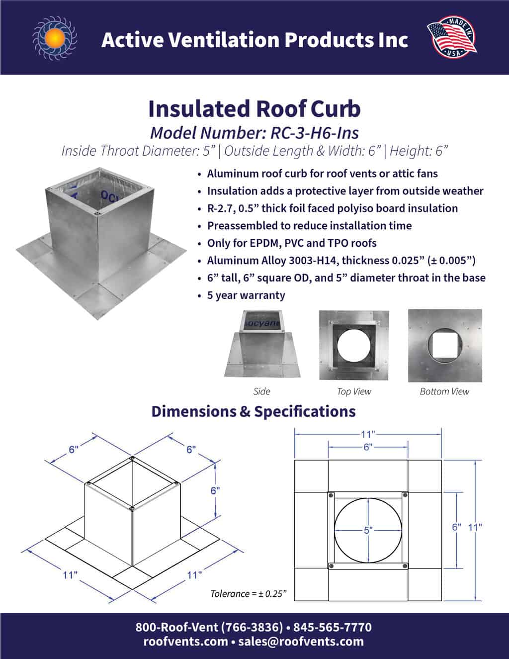 Specifications