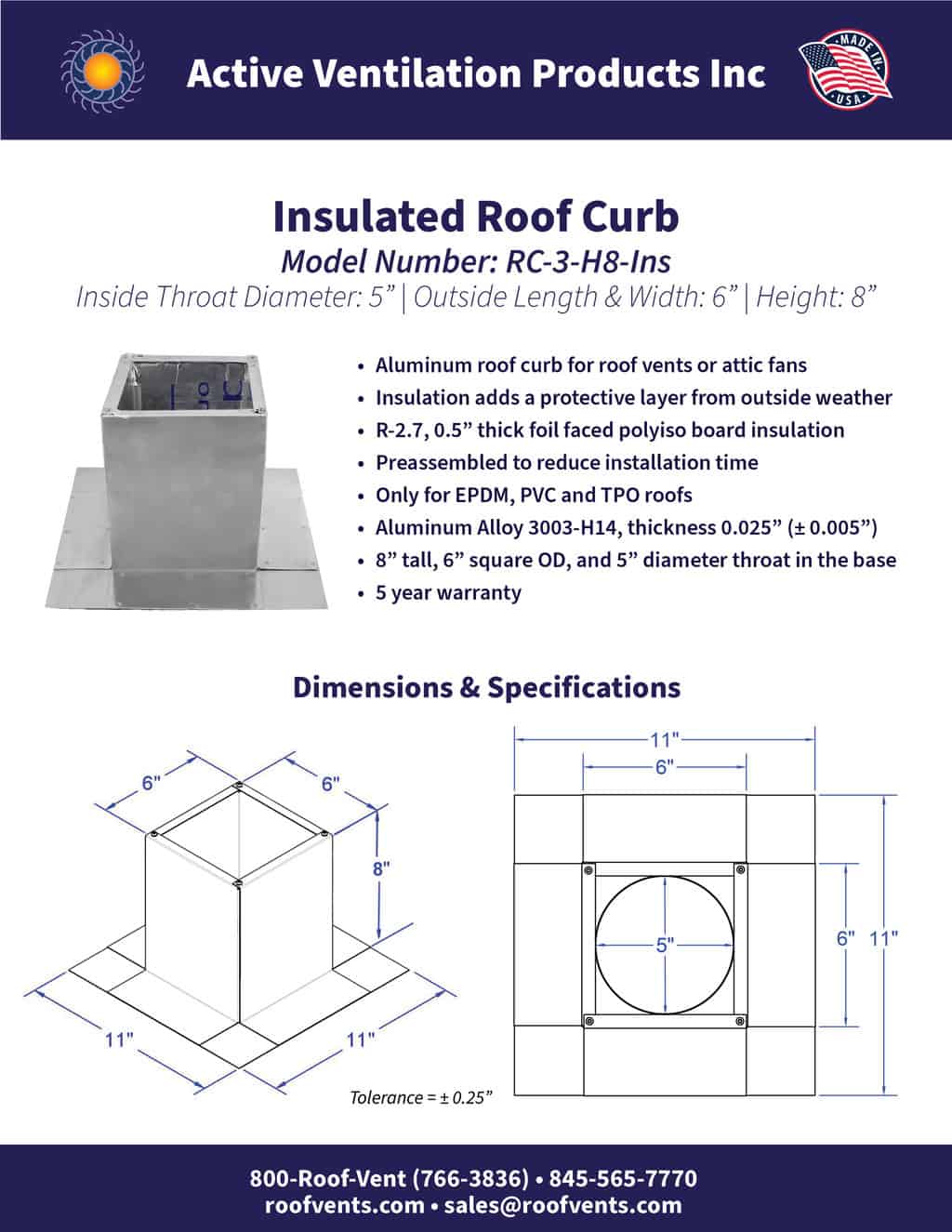 Specifications