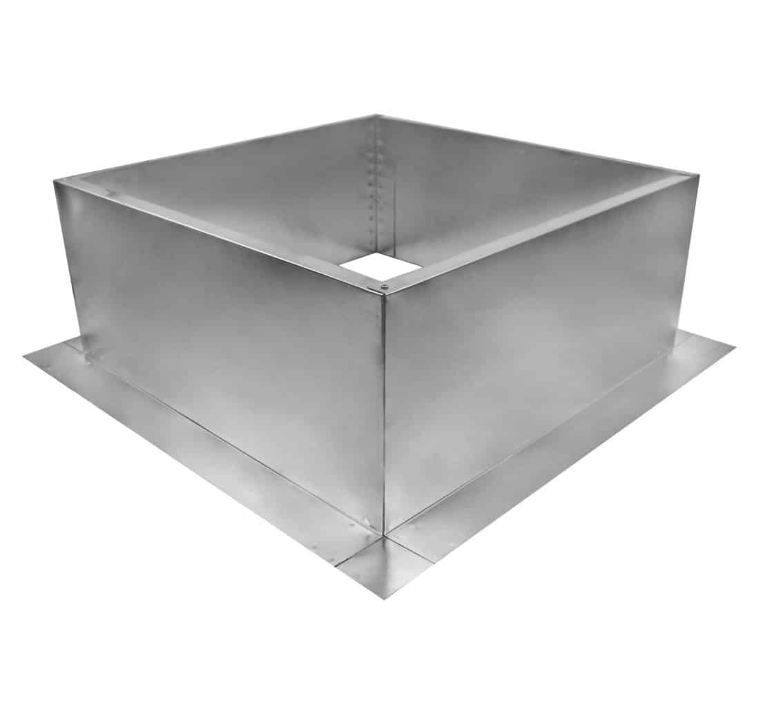 Model RC-30-H12 | Roof Curb for 30" Diameter Vent | 12" high walls