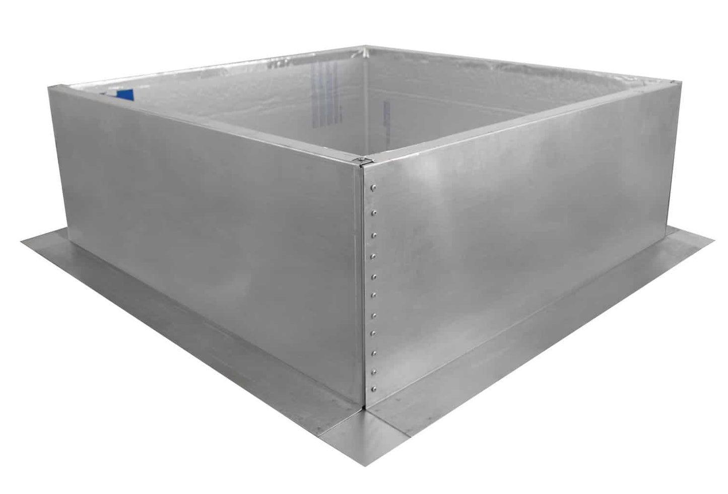 Model RC-30-H12-Ins |  Roof Curb for 30" Diameter Vent | 12" high walls | Insulated Walls