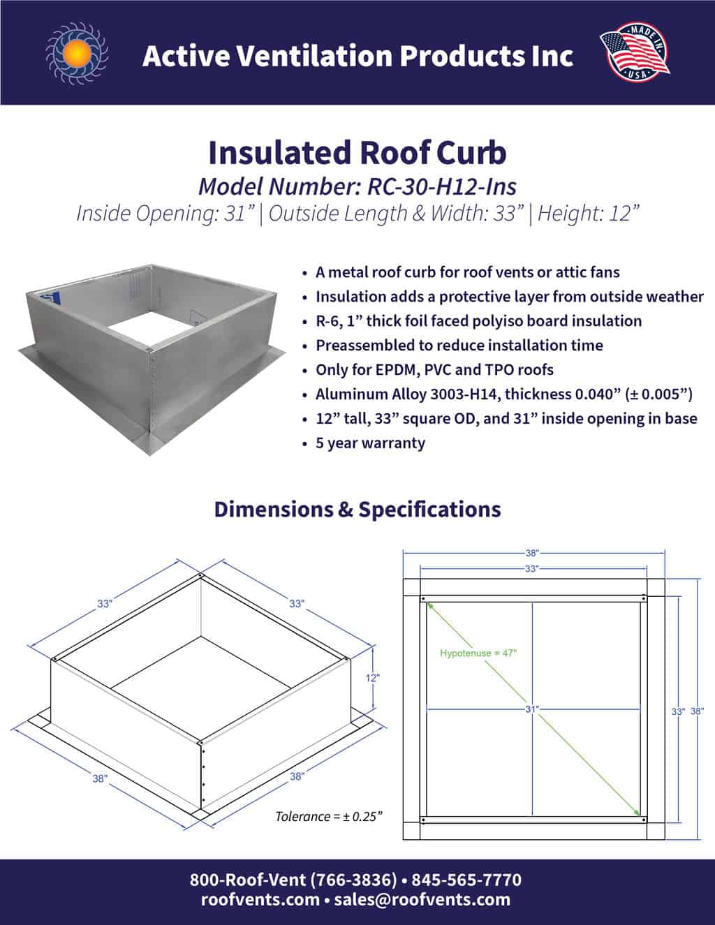 Specifications