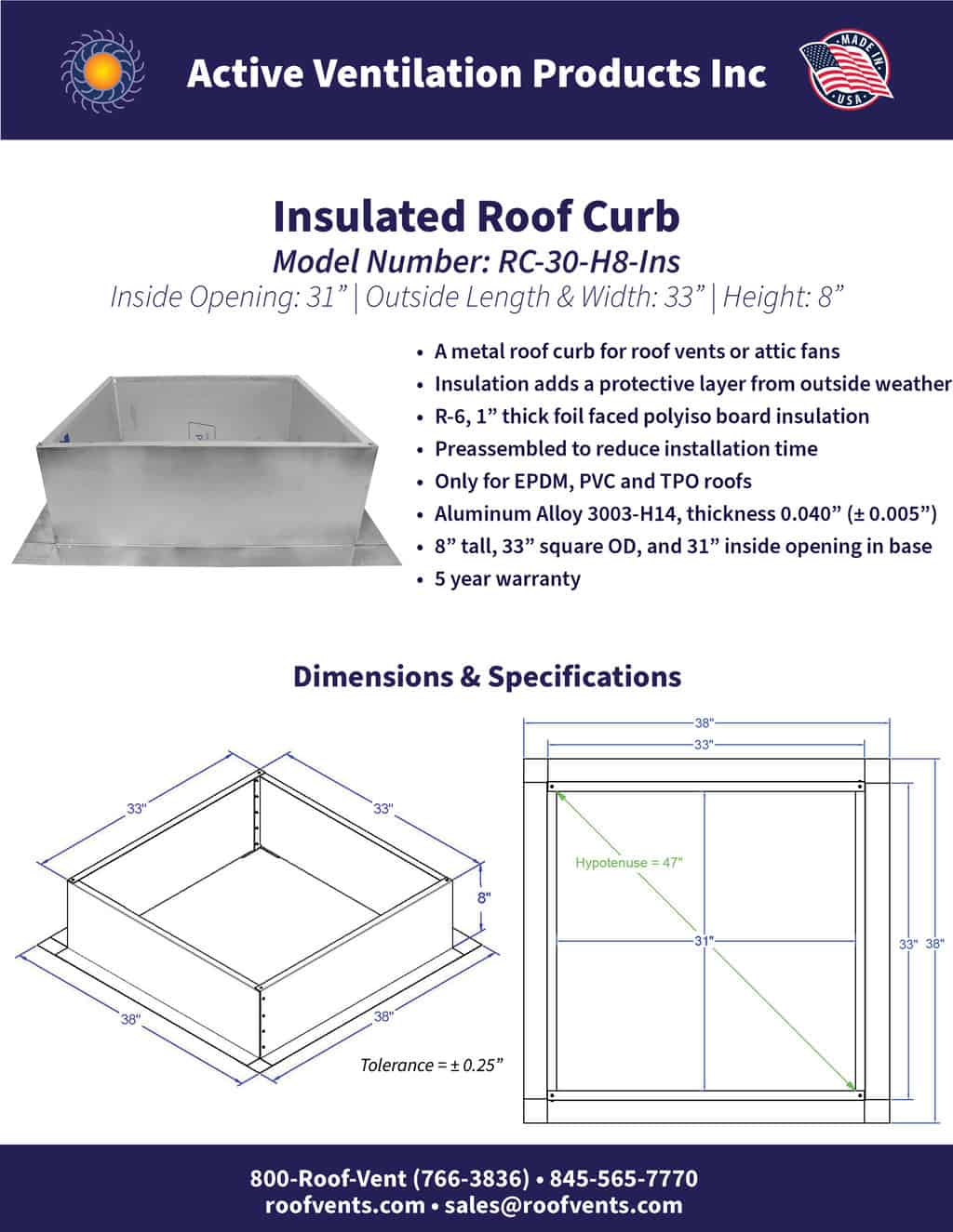 Specifications