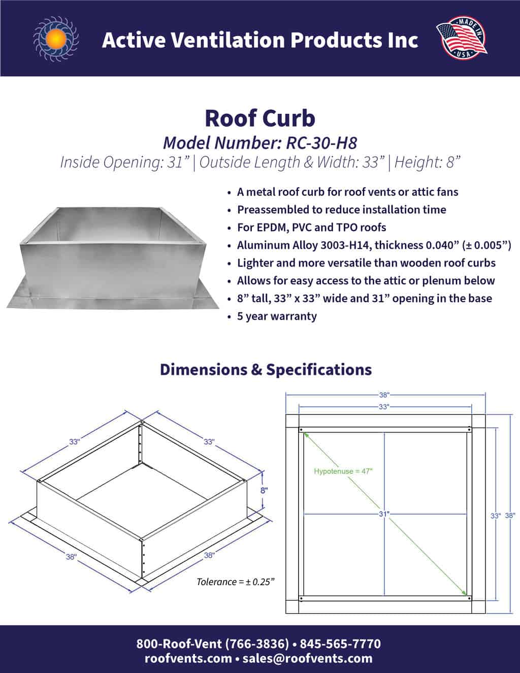 Specifications