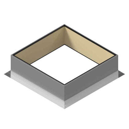 Insulated Square Roof Curb for 36" Diameter Vent | 12" high walls