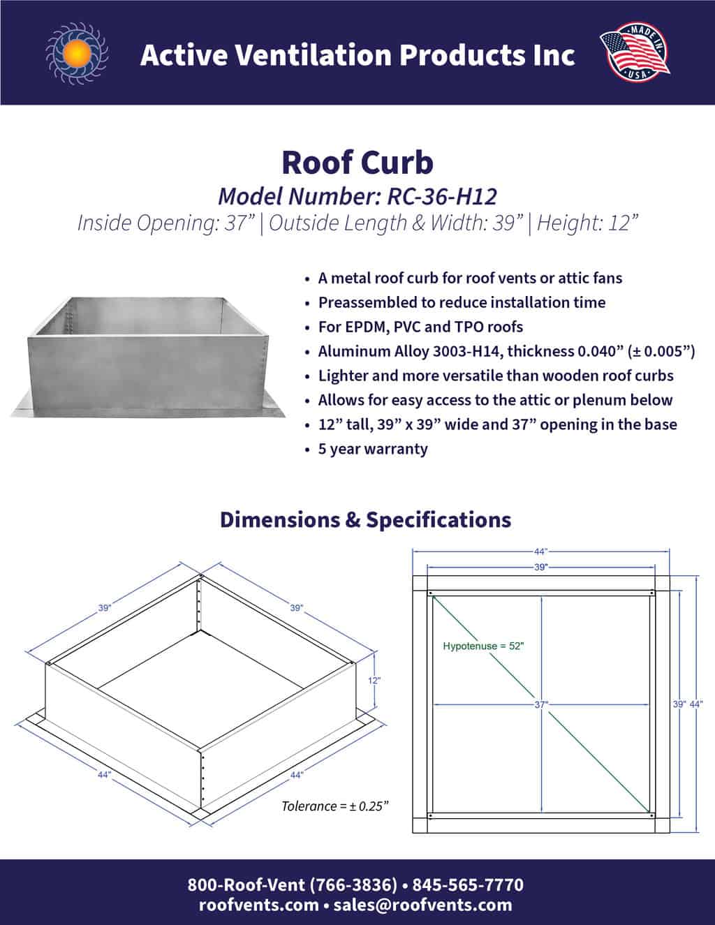 Specifications