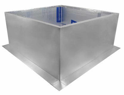 Model RC-36-H18-Ins |  Roof Curb for 36" Diameter Vent | 18" high walls | Insulated Walls