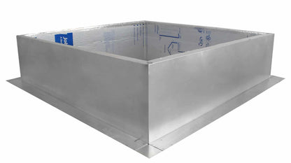 Model RC-36-H8-Ins |  Roof Curb for 36" Diameter Vent | 8" high walls | Insulated Walls